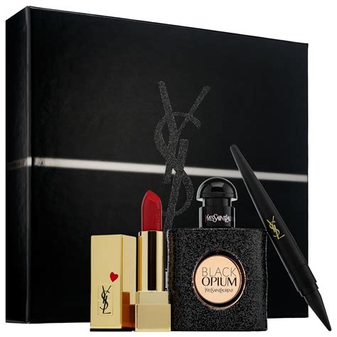 ysl black opıum set|YSL Black Opium original.